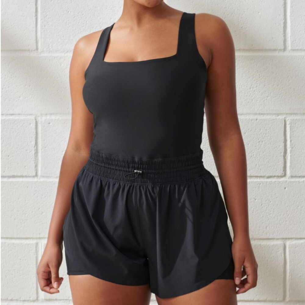 BESTSELLER NWT A&F SculptLUX Active Onesie Abercrombie & Fitch